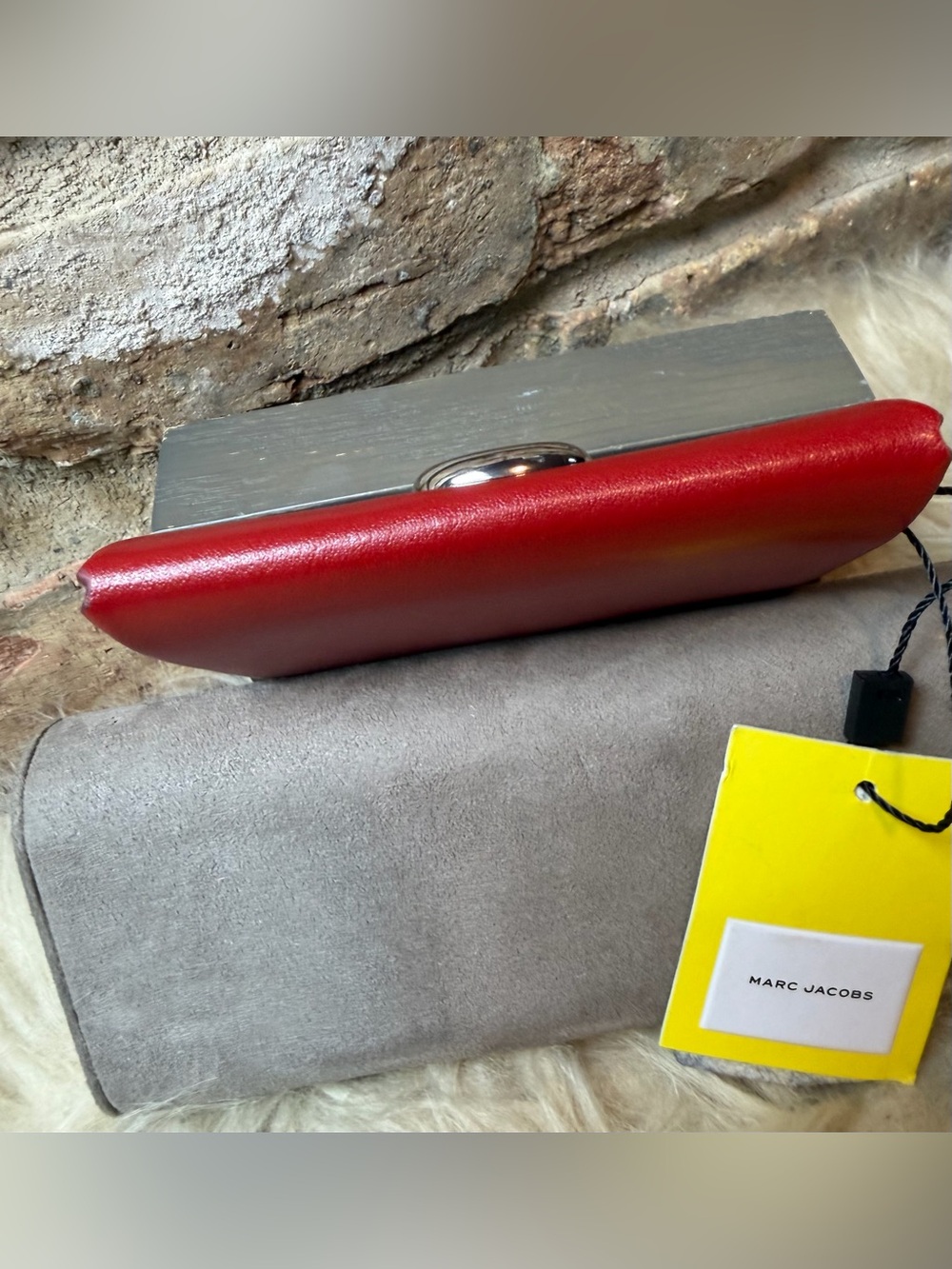 Marc Jacobs Scene Snap Leather Card Holder - Picture 4 of 8